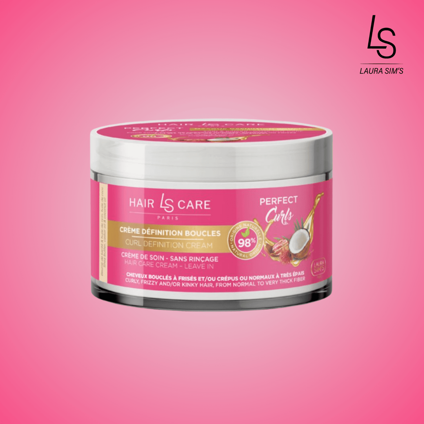 CREME DEFINITION BOUCLES - PERFECT CURLS - Laura Sim's