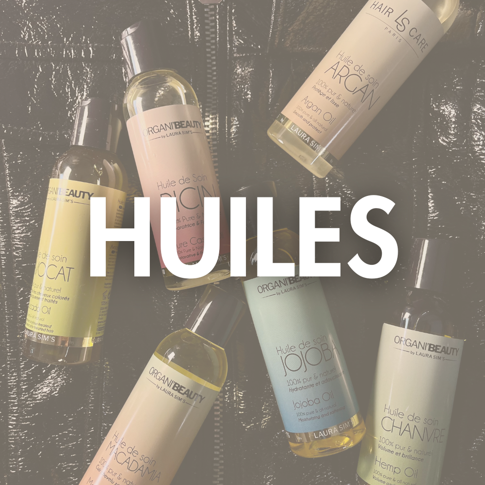Huiles 100% naturelles Organi'Beauty - Laura Sim's