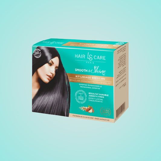KIT DE LISSAGE BRESILIEN A LA KERATINE - SMOOTH & SHINE - Laura Sim's
