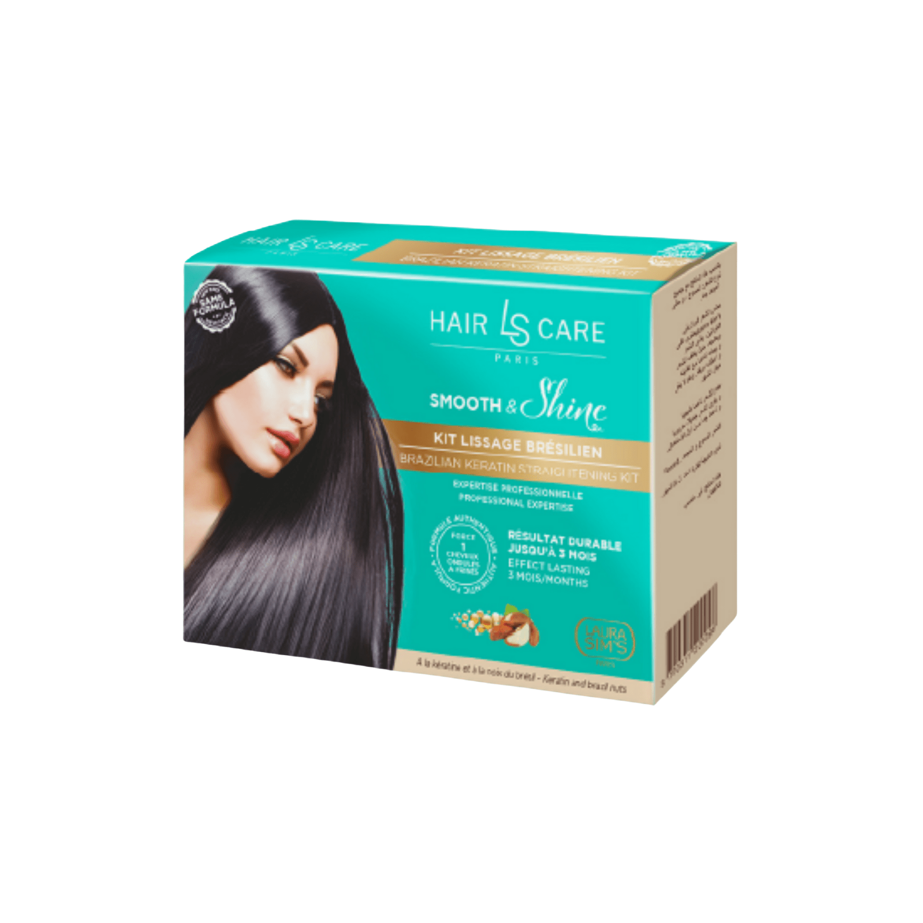 KIT DE LISSAGE BRESILIEN A LA KERATINE - SMOOTH & SHINE - Laura Sim's