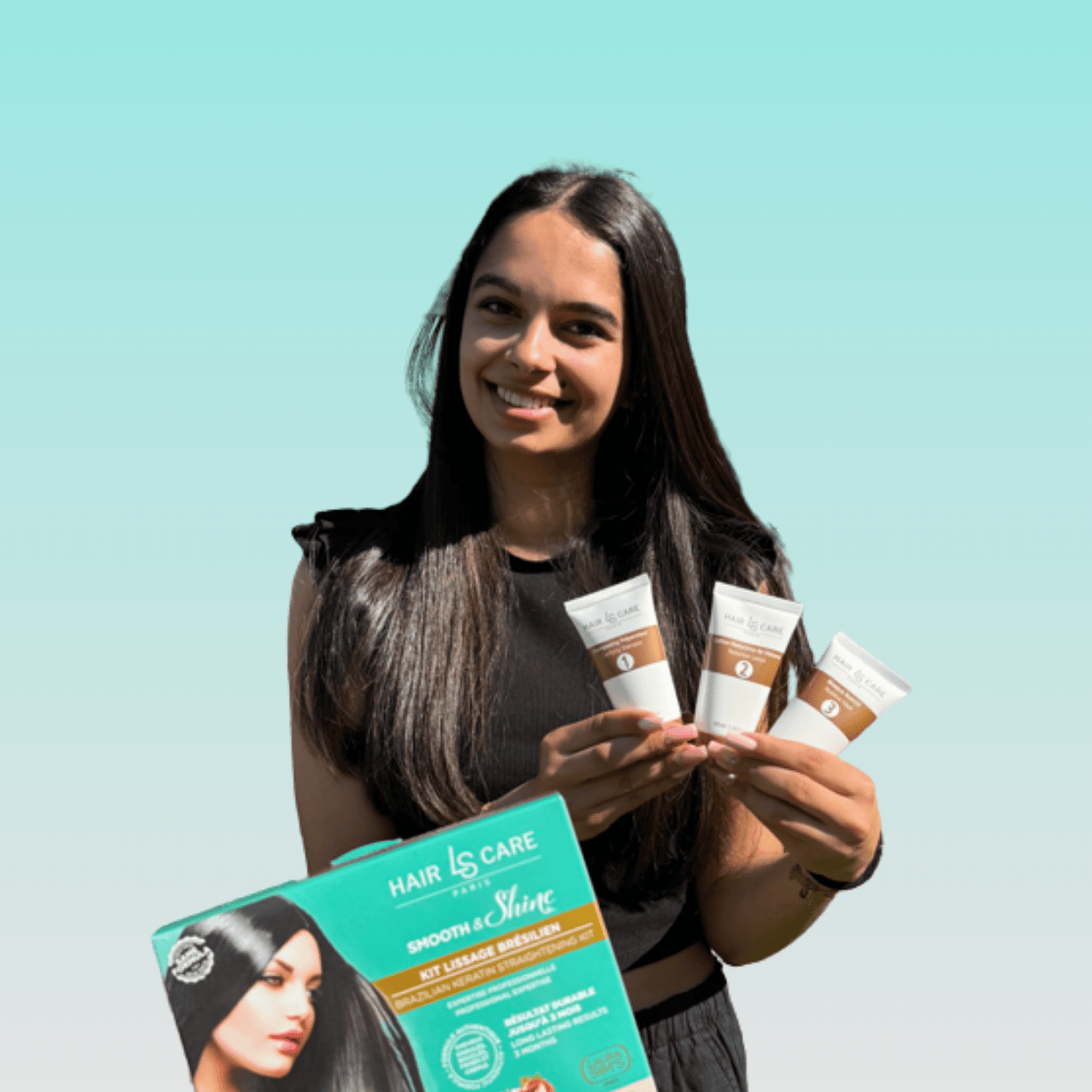 KIT DE LISSAGE BRESILIEN A LA KERATINE - SMOOTH & SHINE - Laura Sim's