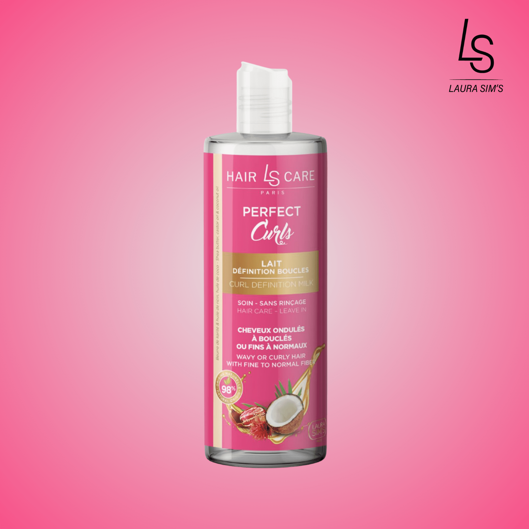 LAIT DEFINITION BOUCLES - PERFECT CURLS - Laura Sim's