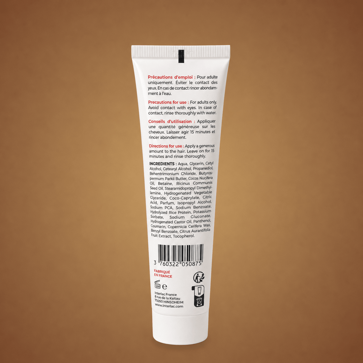 Masque capillaire à l'huile de noix de coco - Laura Sim's