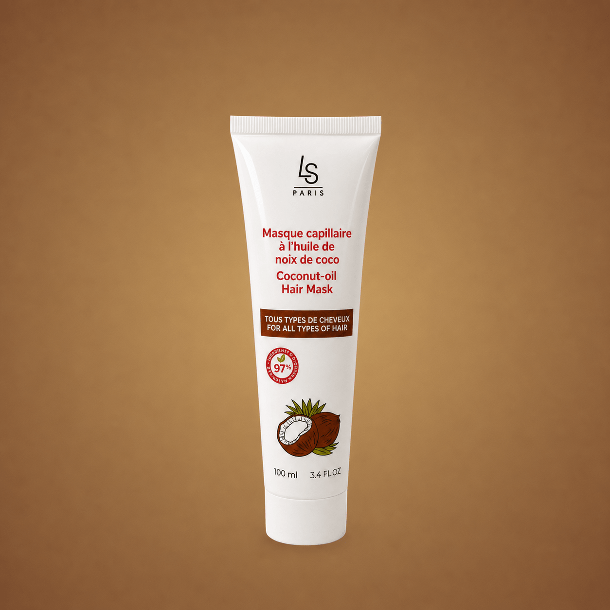 Masque capillaire à l'huile de noix de coco - Laura Sim's