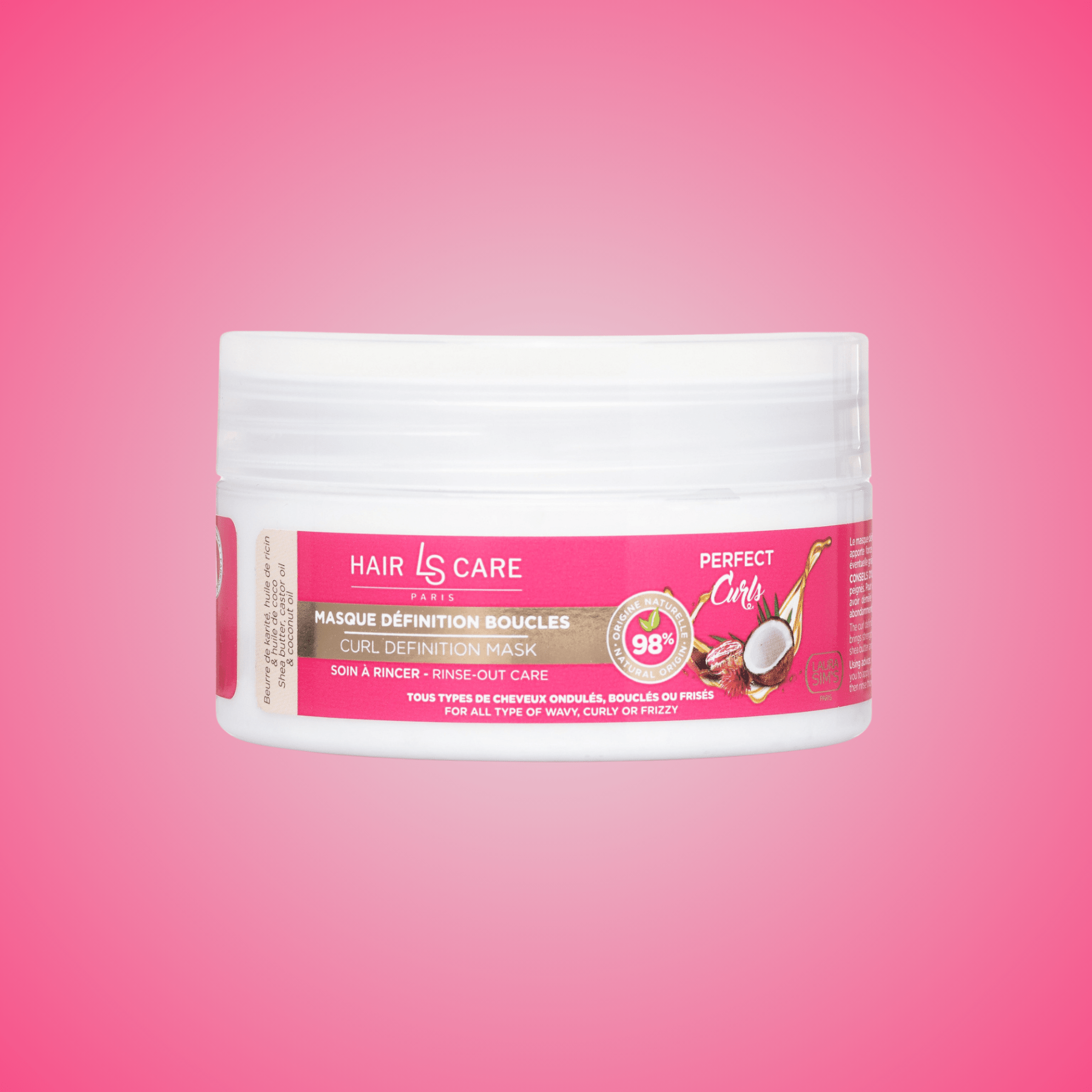 Masque Définition Boucles - PERFECT CURLS - Laura Sim's
