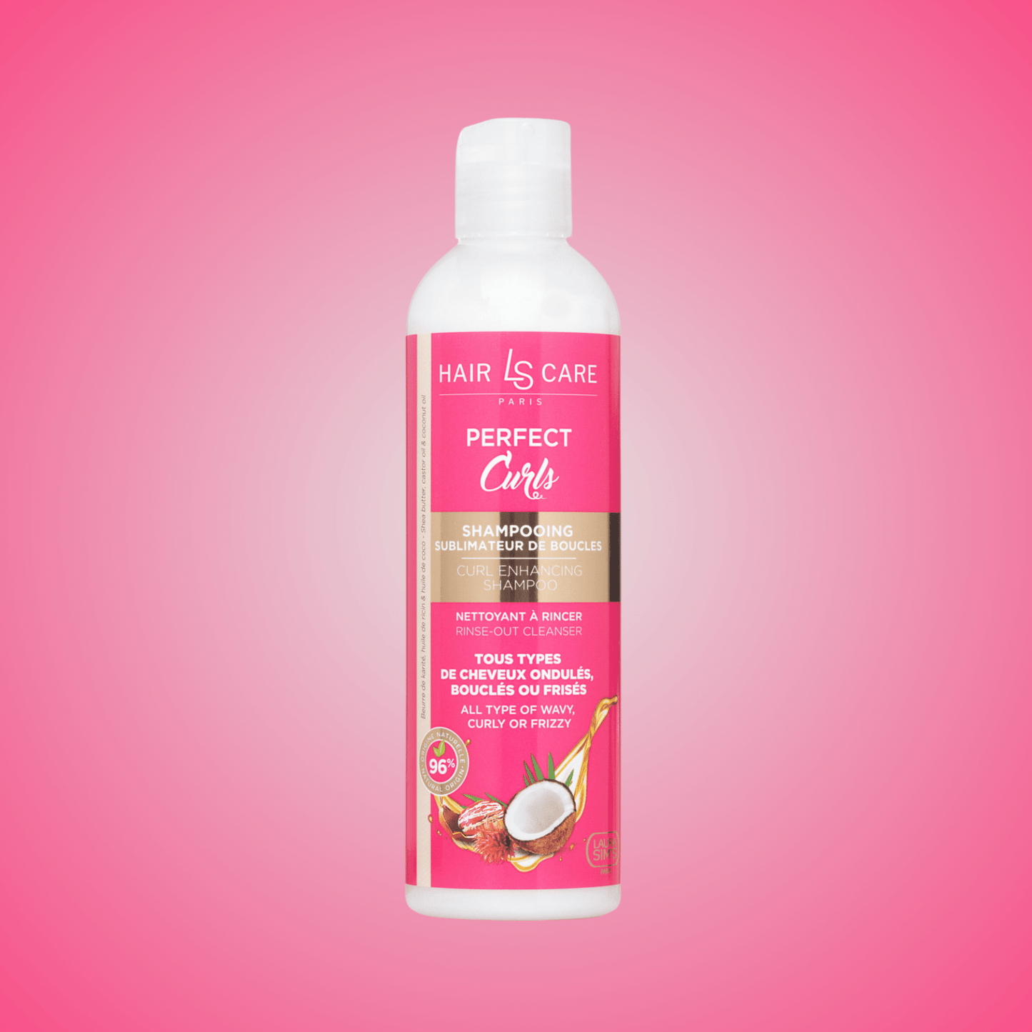 SHAMPOOING SUBLIMATEUR DE BOUCLES - PERFECT CURLS - Laura Sim's