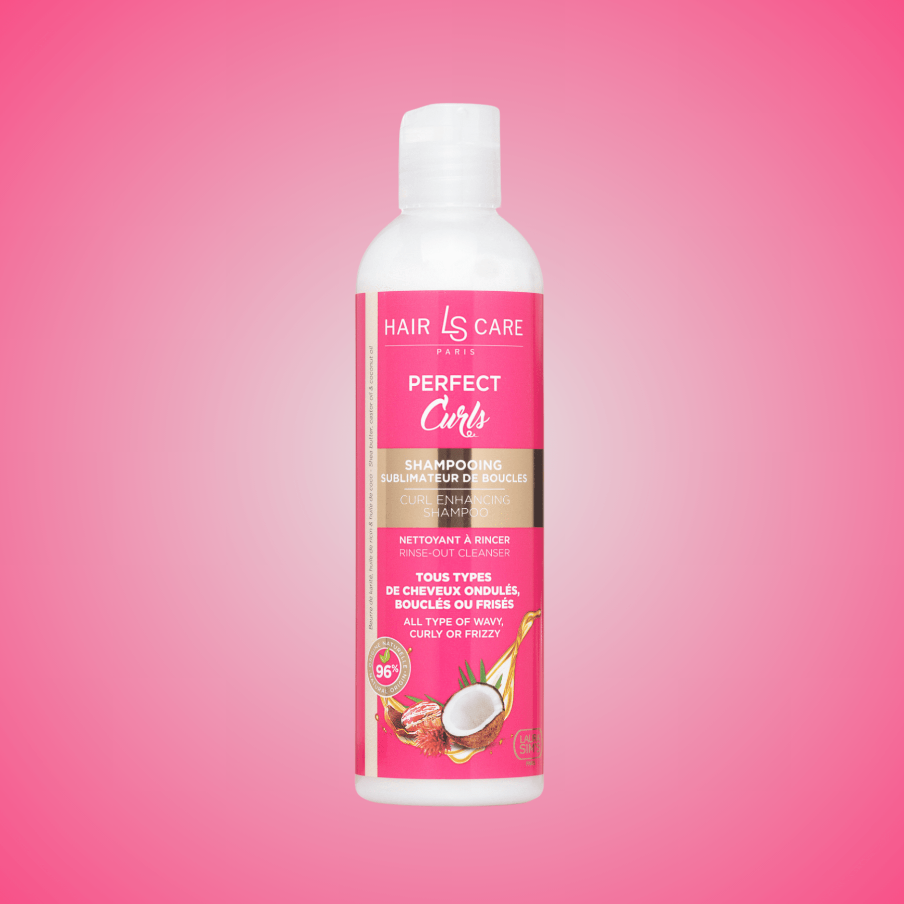 SHAMPOOING SUBLIMATEUR DE BOUCLES - PERFECT CURLS - Laura Sim's